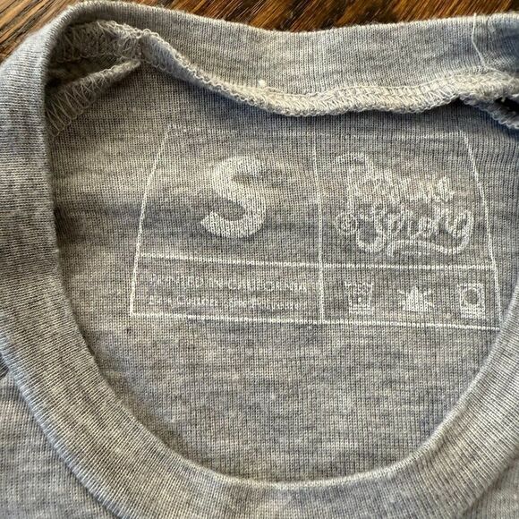 Rescue Strong Long Sleeve Tee Adopt a Dog Go Explore Grey Small - Picture 4 of 4